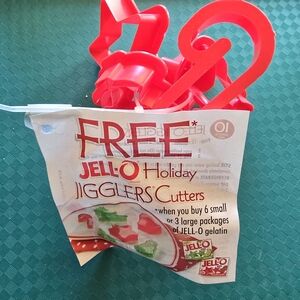 Jell-O Holiday Jigglers Cutters Set of 6 (2006)